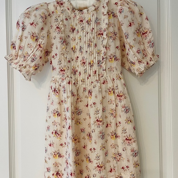 DOEN MISHA GIRLS 8 TUILERIES FLORAL TRADITIONAL COTTAGECORE SPRING EASTER DRESS - Picture 7 of 13